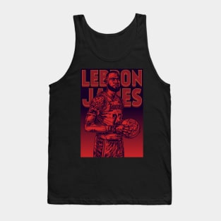 Lebron James Pop Art Tank Top